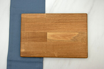 Wooden board with a background with copy space