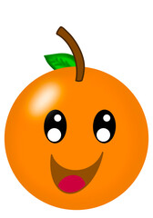 Happy Cute orange 