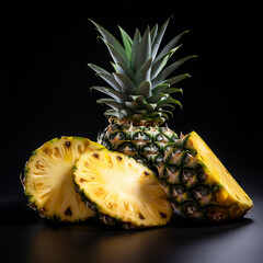 A pineapple Generative AI Generated
