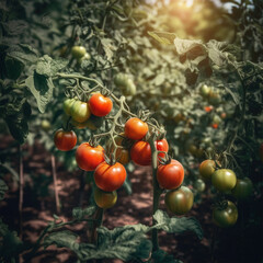 Tomatoes Generative AI Generated