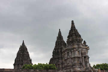 Fototapeta premium Prambanan Temple In Java Magnificent Ancient Historical