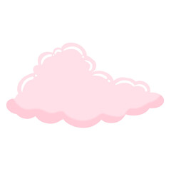 Obraz premium Pink cloud.