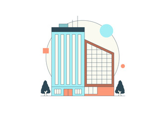 Real Estate Illustration Set 