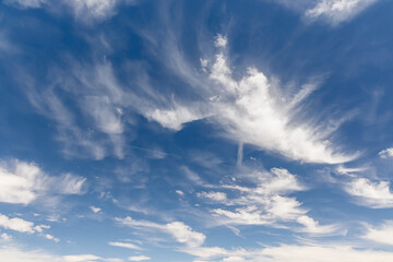 Scenic view of the sky with clouds