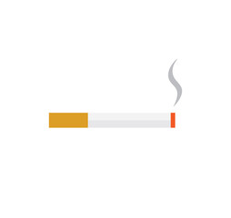 Cigarette icon. Cigarette vector icon.