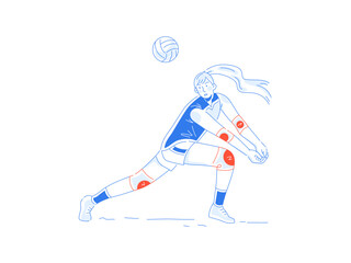 Obraz premium Sports and Athletics Illustration Set Snowboarding Climbing Boxing Horse Racing Hockey Volleyball Football Basketball Tennis Swimming Archery Skiing Exercise Outdoor Activity Healthy Lifestyle Hobby