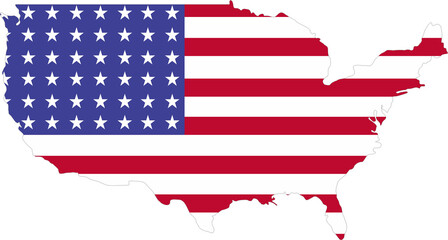 USA flag  pin map location 2023050325