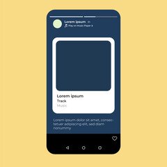 Social Media Whatsapp and Instagram Stories Mobile Interface. Spotify Display template. Joox. Apple. Iphone. Google Music. SoundCloud. YouTube. Iphone. Android. UI. UX. User interface user experience.