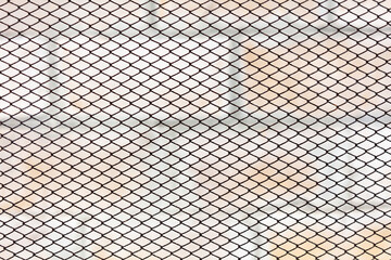 Fine metal mesh as an abstract background.