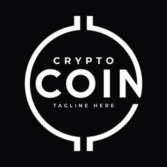 crypto coin logo design template

