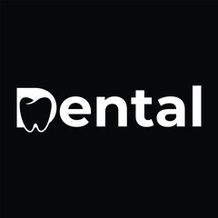 Dental Word Mark Logo Template
