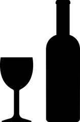 Drink Alcohol Sign Icon. Addiction Forbidden Pictogram. Narcotic Symbol. Isolated Vector.