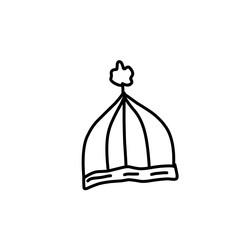 Crown Doodle Icon 