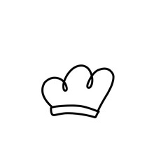 Crown Doodle Icon 