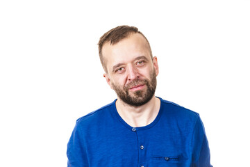 Obraz premium Nice adult bearded guy