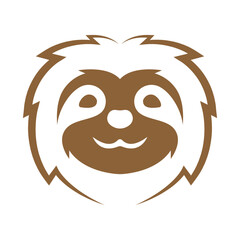 Sloth icon logo design