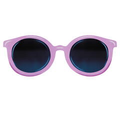 Purple Watercolor sunglasses.	

