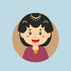 Avatar of a Yogyakarta Indonesian Character