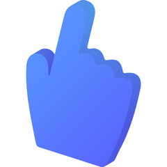 Obraz premium 3D Cursor