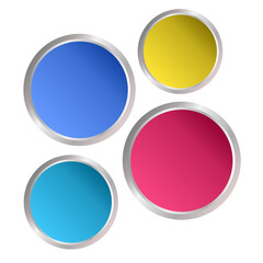 3D Circle Infographic 