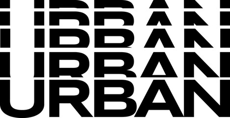 Typograpy Urban Fashion