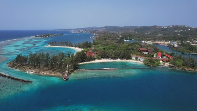 Honduras Roatan bay islands panorama air2s 5k