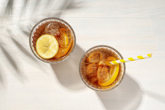 Ice Tea - Drink For Refreshing In Hot Summer Weather