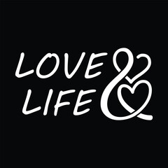 Symbols of love is life icon vector