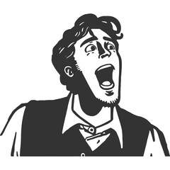 Odd Inventors Vintage Illustration Vector