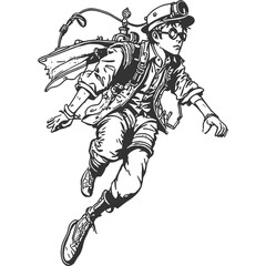 Unknown Odyssey Vintage Illustration Vector