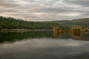 lake in the mountains