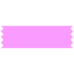 Pastel washi tape transparent