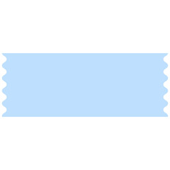 Obraz premium Pastel washi tape transparent