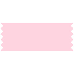 Pastel washi tape transparent