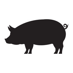 pig icon logo vector design template