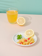 Boneless chicken feet(lemon flavor),NO BONE CHICKEN HAND,Chinese traditional spicy snack, chicken feet are boneless and marinated