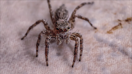 Jumping Spider (Salticidae) in Macro Mode