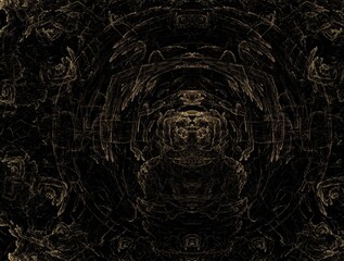 Imaginatory fractal abstract background Image