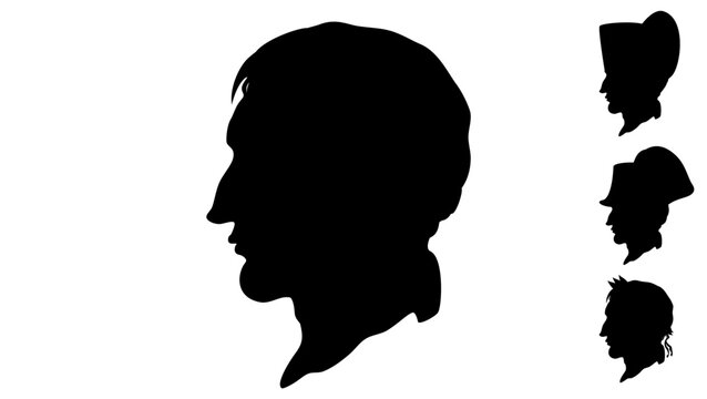Napoleon Bonaparte silhouette