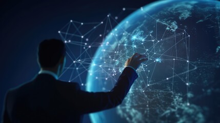 Global communication concept