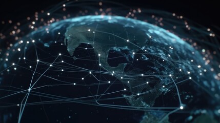 Global communication concept