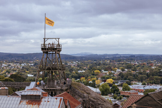 Sovereign Hill Establishment In Ballarat Australia