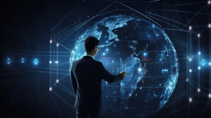 Business and technology concept
