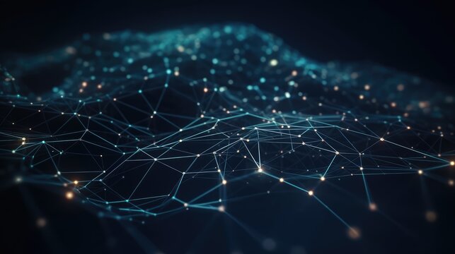 Abstract technolgy texture background made with generative ai