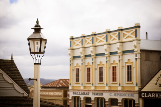 Sovereign Hill Establishment In Ballarat Australia