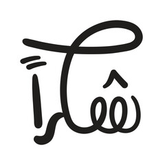 Thank you in arabic calligraphy