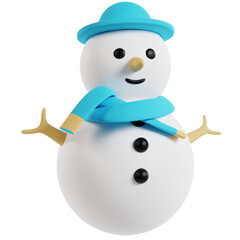 3D Snowman