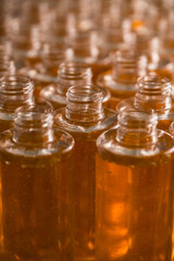 natural cosmetics factory assembly line