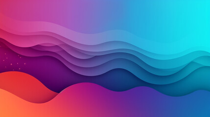 Abstract gradient mesh background, generative ai