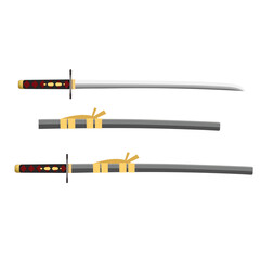  Japanese katana, sword 